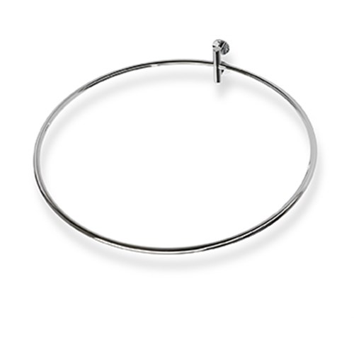 Supporto in ottone per tenda doccia