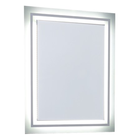 Specchi retroilluminati, cornice unica per il bagno elegante