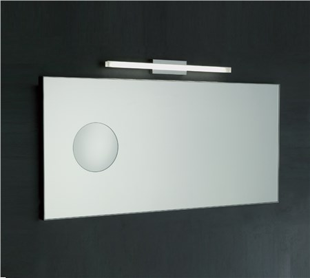 Specchio filo lucido con ingranditore 3x