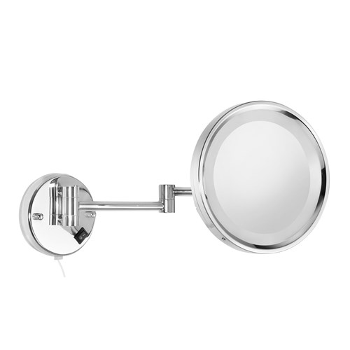 SPECCHIO INGRANDIORE 3X A PARETE CON LED