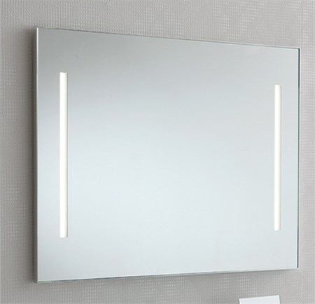 Specchio Retroilluminato LED, con cornice cromata