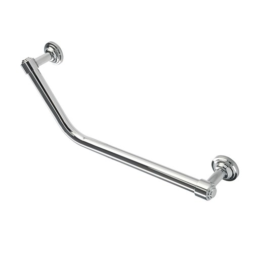 Maniglione di sicurezza in ottone ad angolo