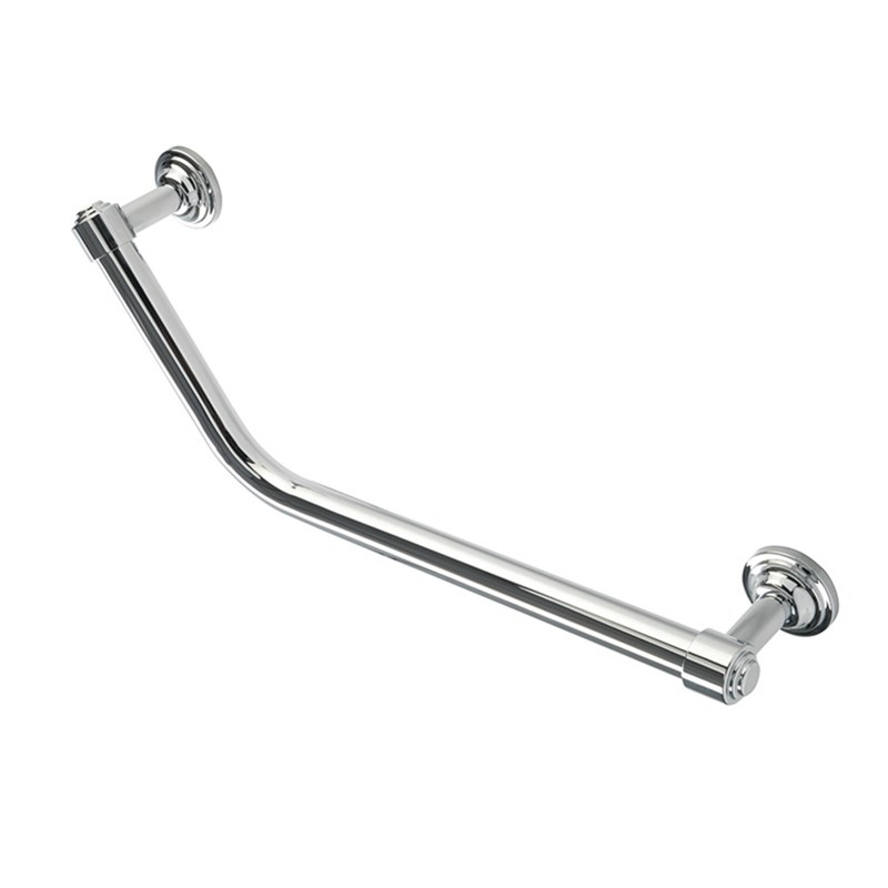 Maniglione di sicurezza in ottone ad angolo