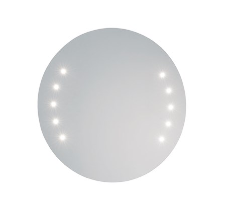Specchio retroilluminato con punti led