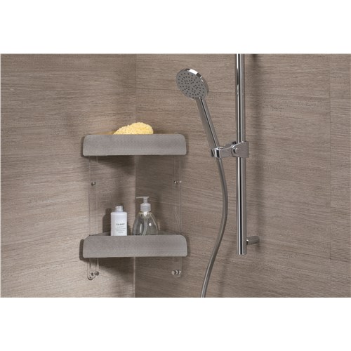 Angolare in INOX 316 con 2 ripiani