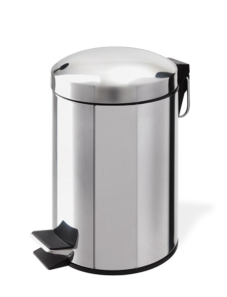 Contenitore per rifiuti inox con pedale