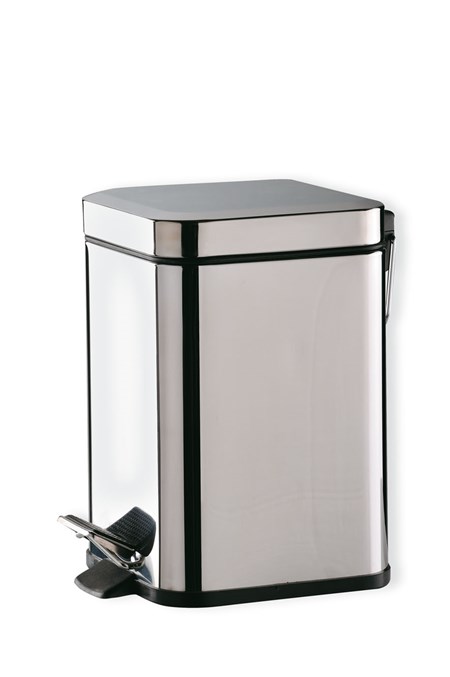 Contenitore (3lt.) per rifiuti inox con pedale