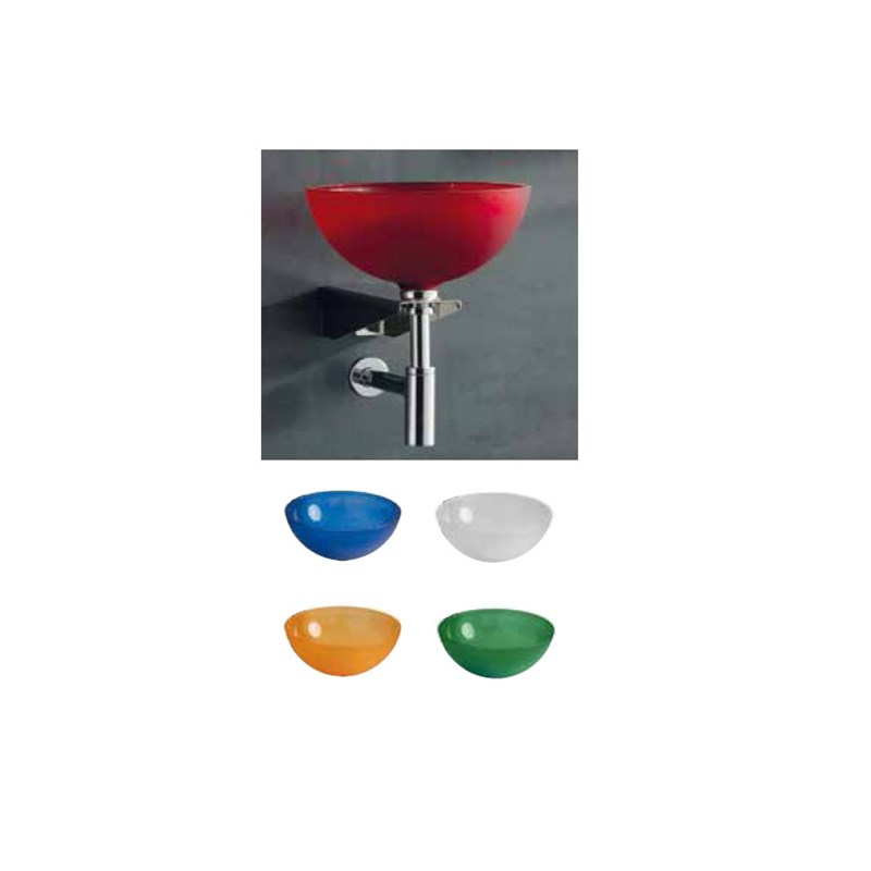 LAVABO IN VETRO TONDO