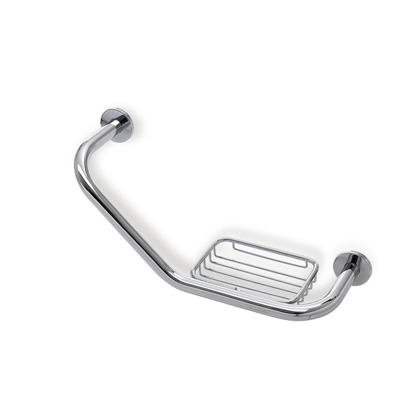 Maniglione di sicurezza in ottone con griglia