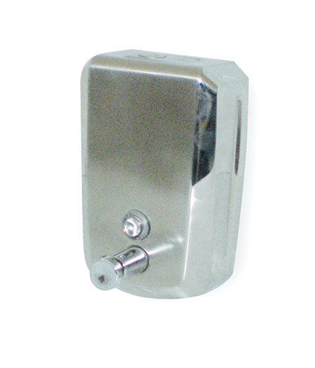 Distributore sapone liquido (Lt.0,8) in acciaio inox