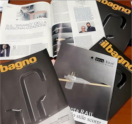 RAIL lo stile scorre su IL BAGNO oggi e domani n. 318.20
