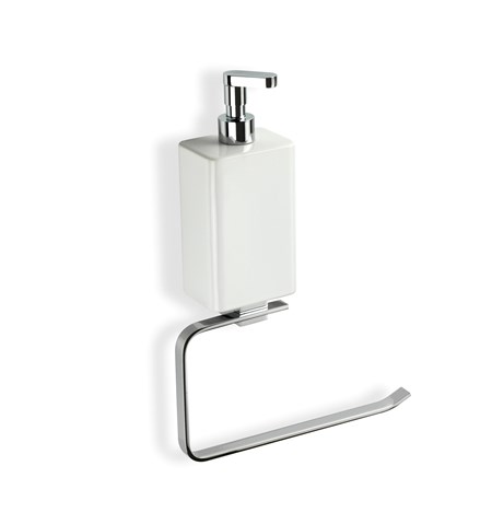 Anello porta salviette con dosatore sapone