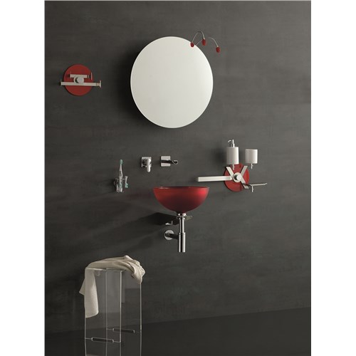 KREA / LAVABO IN VETRO TONDO