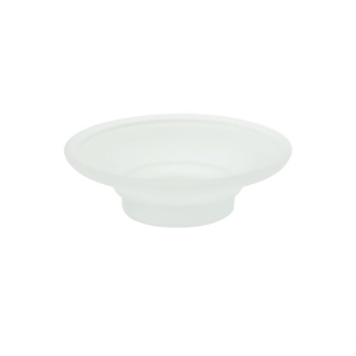 PORTA SAPONE IN VETRO SATINATO