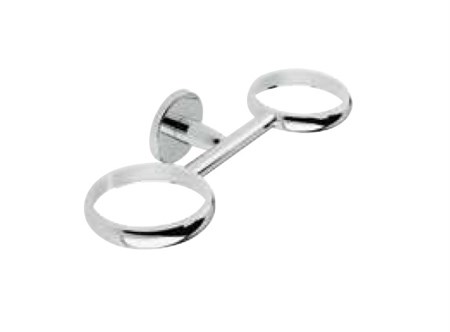 SUPPORTO DOPPIO SAPONE/ BICCHIERE / DOSATORE