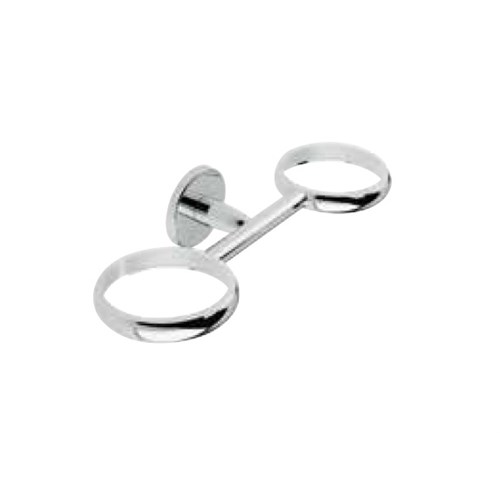 SUPPORTO DOPPIO SAPONE/ BICCHIERE / DOSATORE