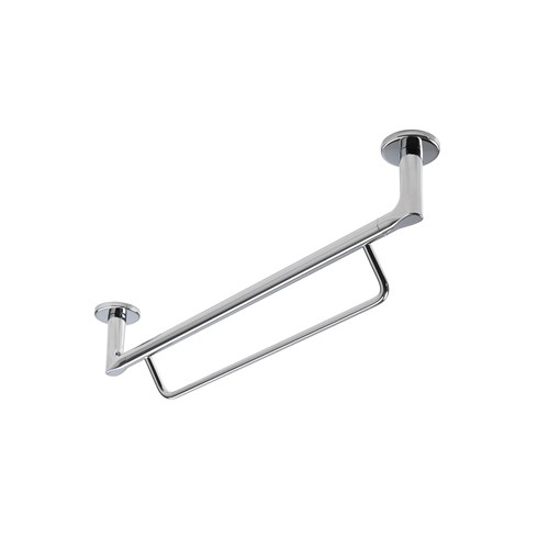 Asta porta asciugamani con 2 aste