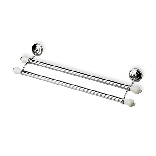 Porta asciugamani doppia asta