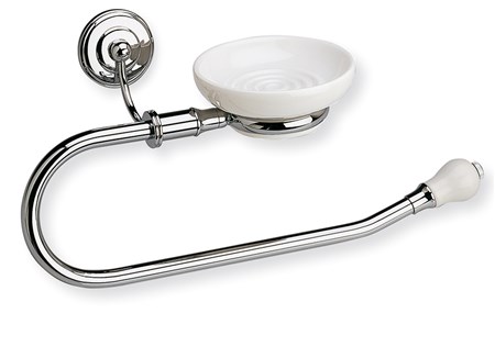 Porta salviette con porta sapone