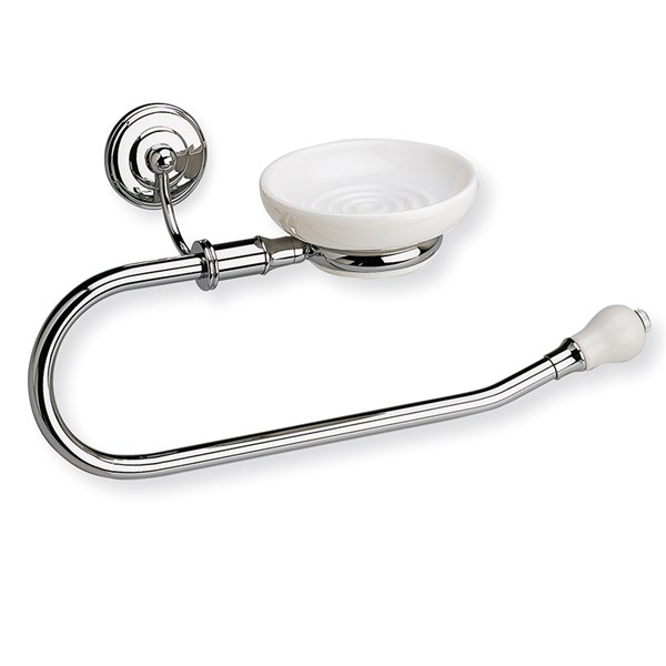 Porta salviette con porta sapone