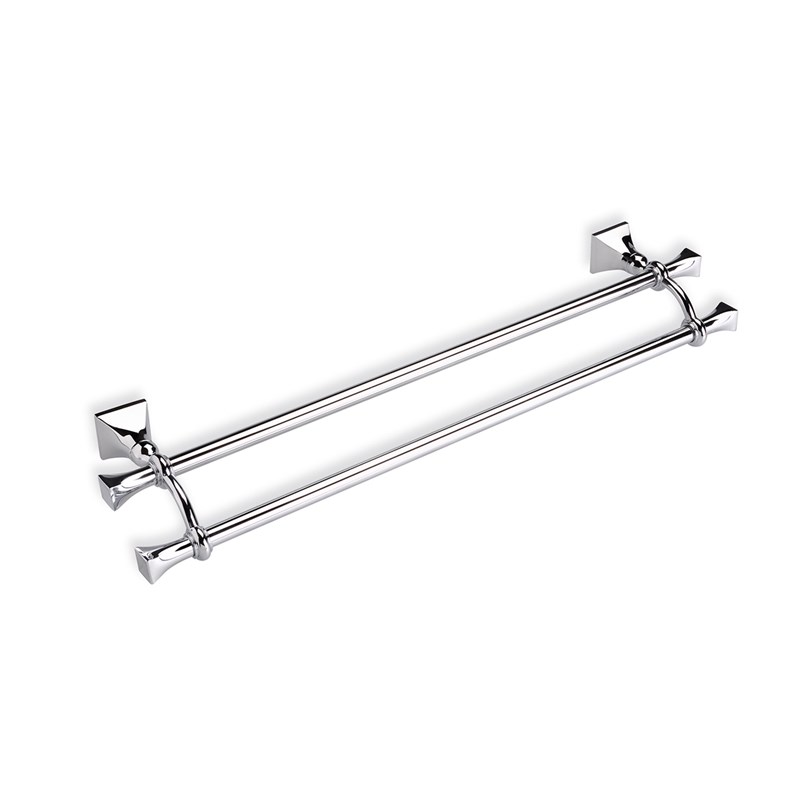 Porta asciugamani doppia asta