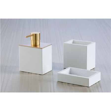 Set bagno Rettangolo, linee geometriche per ambienti al top