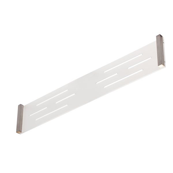 Mensola con plexiglass satinato