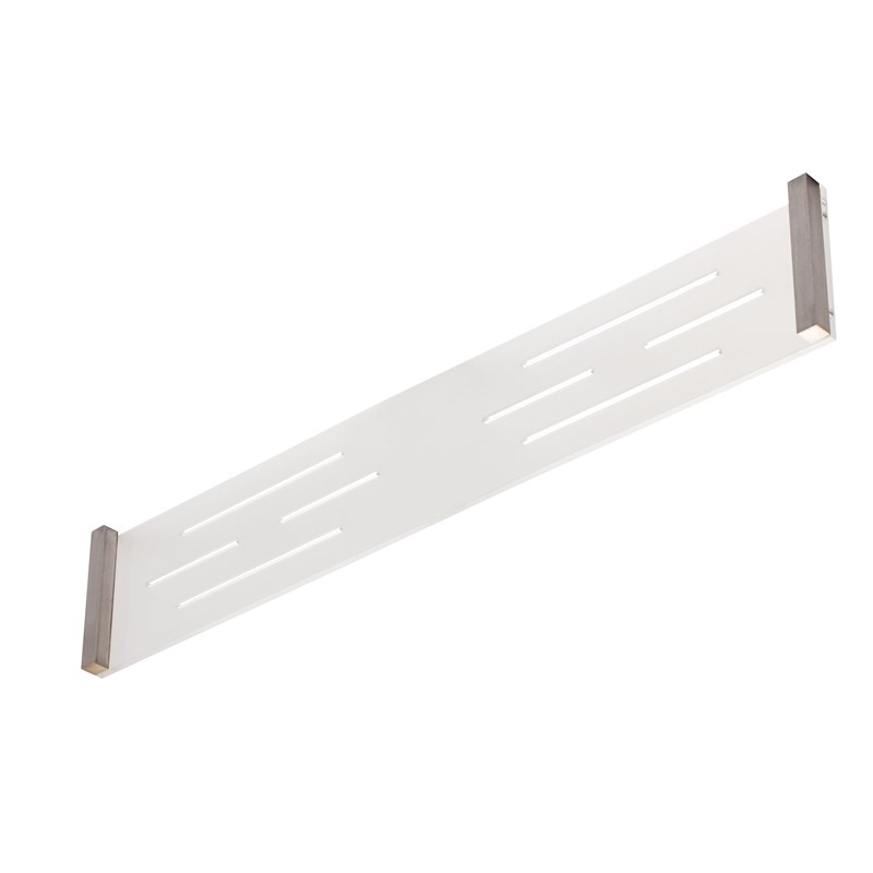 Mensola con plexiglass satinato