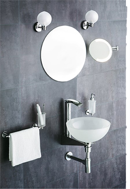 VENUS LAVABO TONDO IN VETRO art. 812