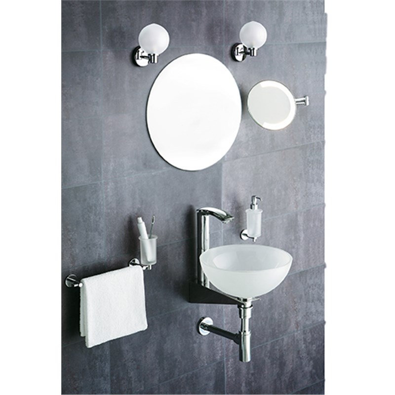 VENUS LAVABO TONDO IN VETRO art. 812