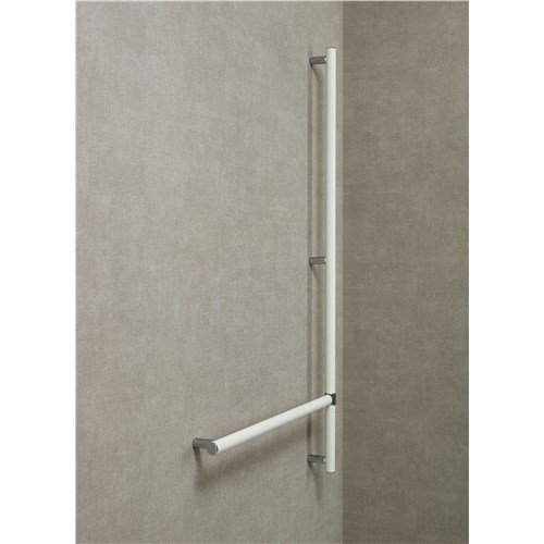 Maniglione di sicurezza in ottone cm 120 + Asta per connessione a “T” cm 45